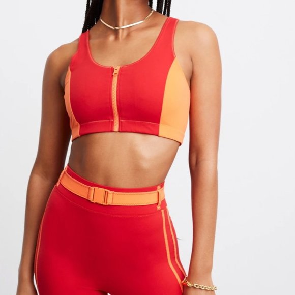 BANDIER X SOLID & STRIPED High Tide Zip Front Bra - Picture 6 of 14